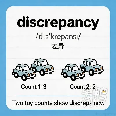 discrepancy